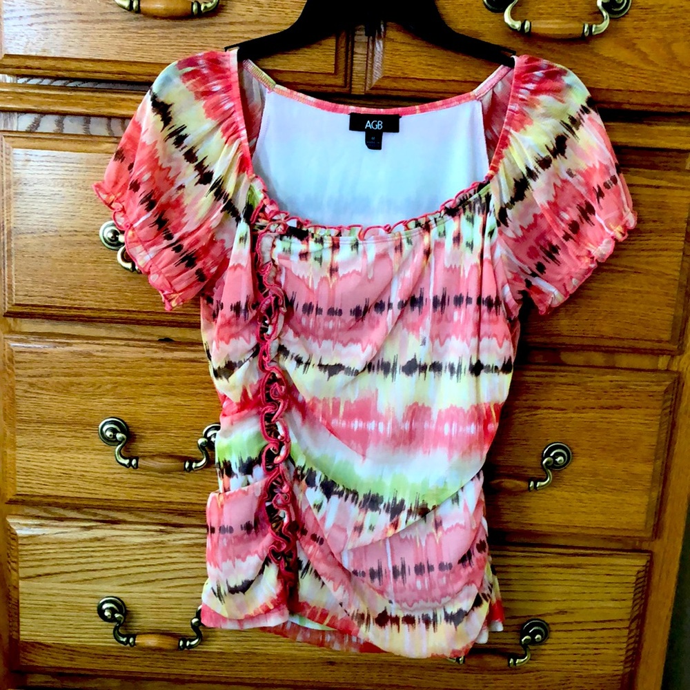 Beautiful lined AGB Blouse
